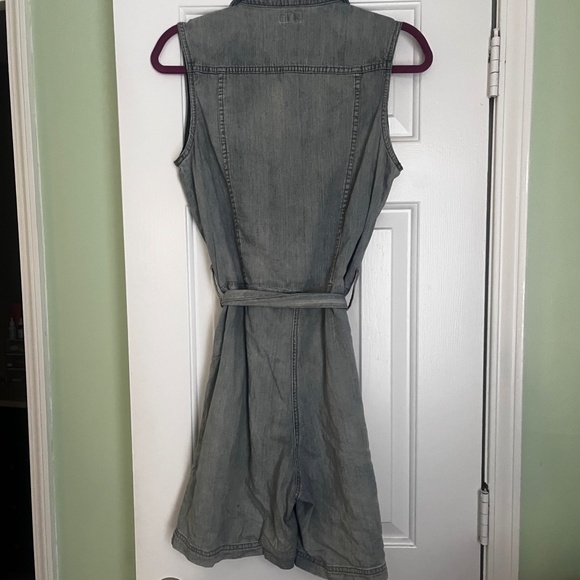 Faherty Utility Denim Romper - Picture 8 of 9
